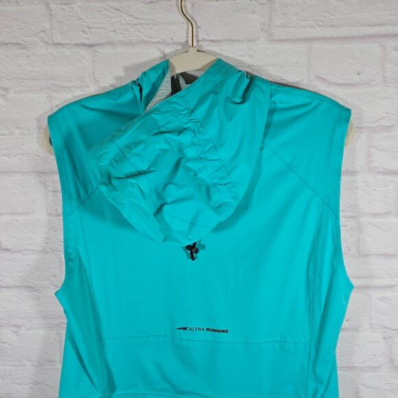 F Altra Wasatch Packable Running Vest Ceramic Turquoise Blue Green Women Size M - Picture 7 of 11